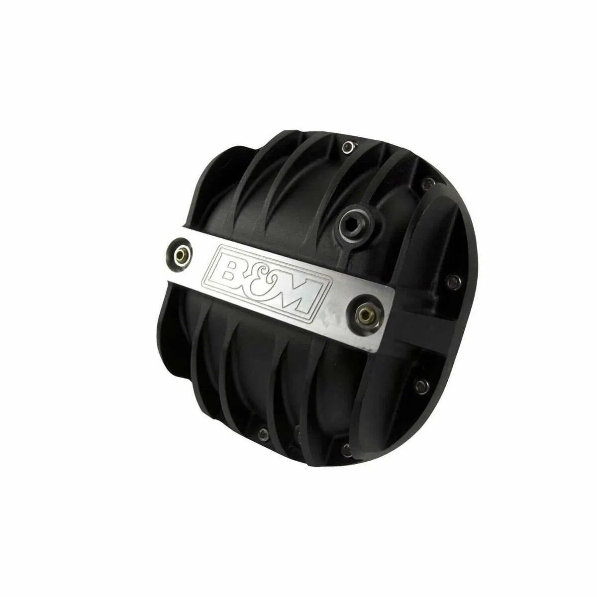 B&M Hi-Tek Aluminum Differential Cover for Ford 8.8-inch - Black - 41297